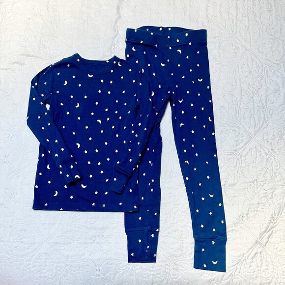 Gap Organic Cotton Star and Moon PJ Set Size 6 - Picture 2 of 5